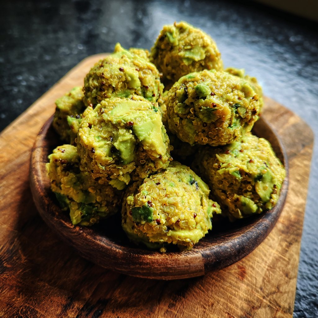 Avocado Quinoa Power Bites