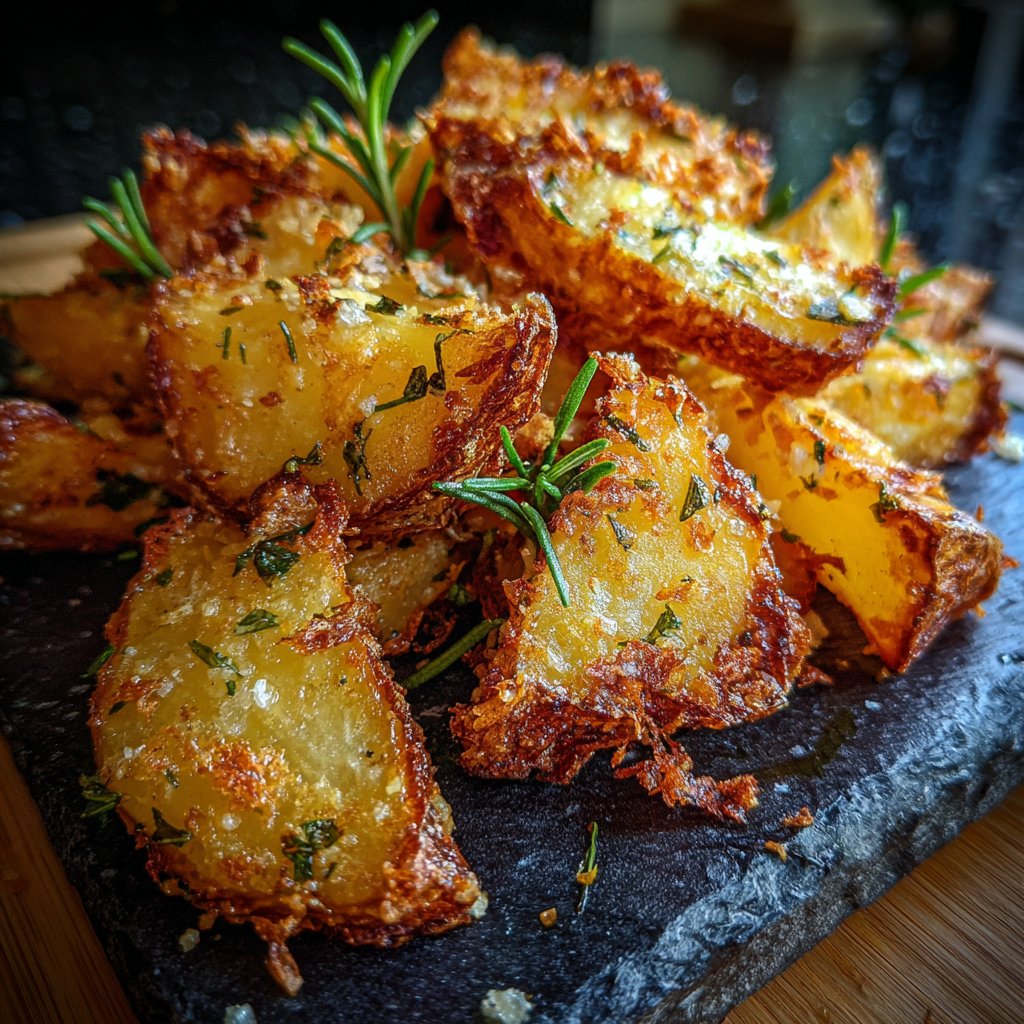 Crispy Rosemary Airfryer Potatoes