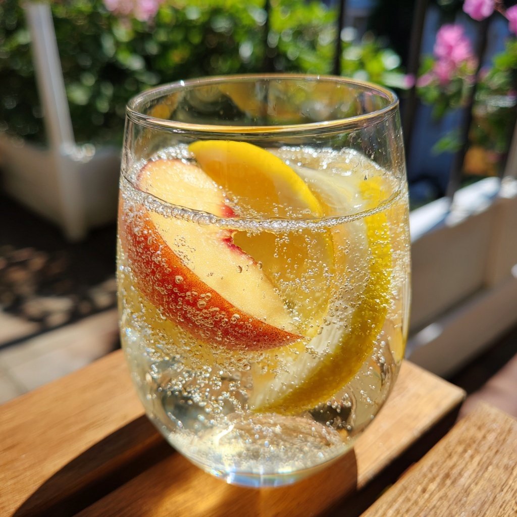 Peach Lemonade Sparkling Water
