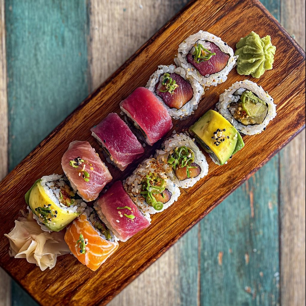 Global Japanese Sushi Rolls