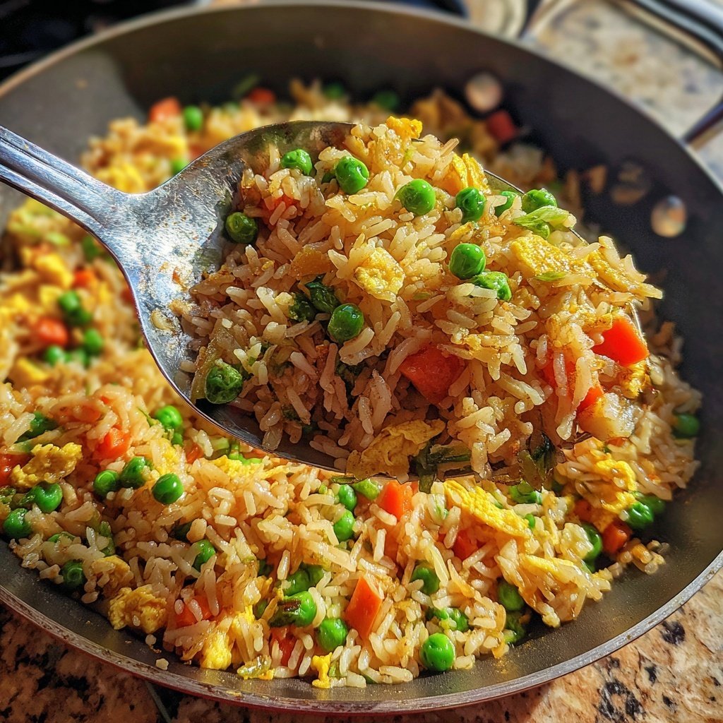 Quick 10 Minute Egg Fried Rice
