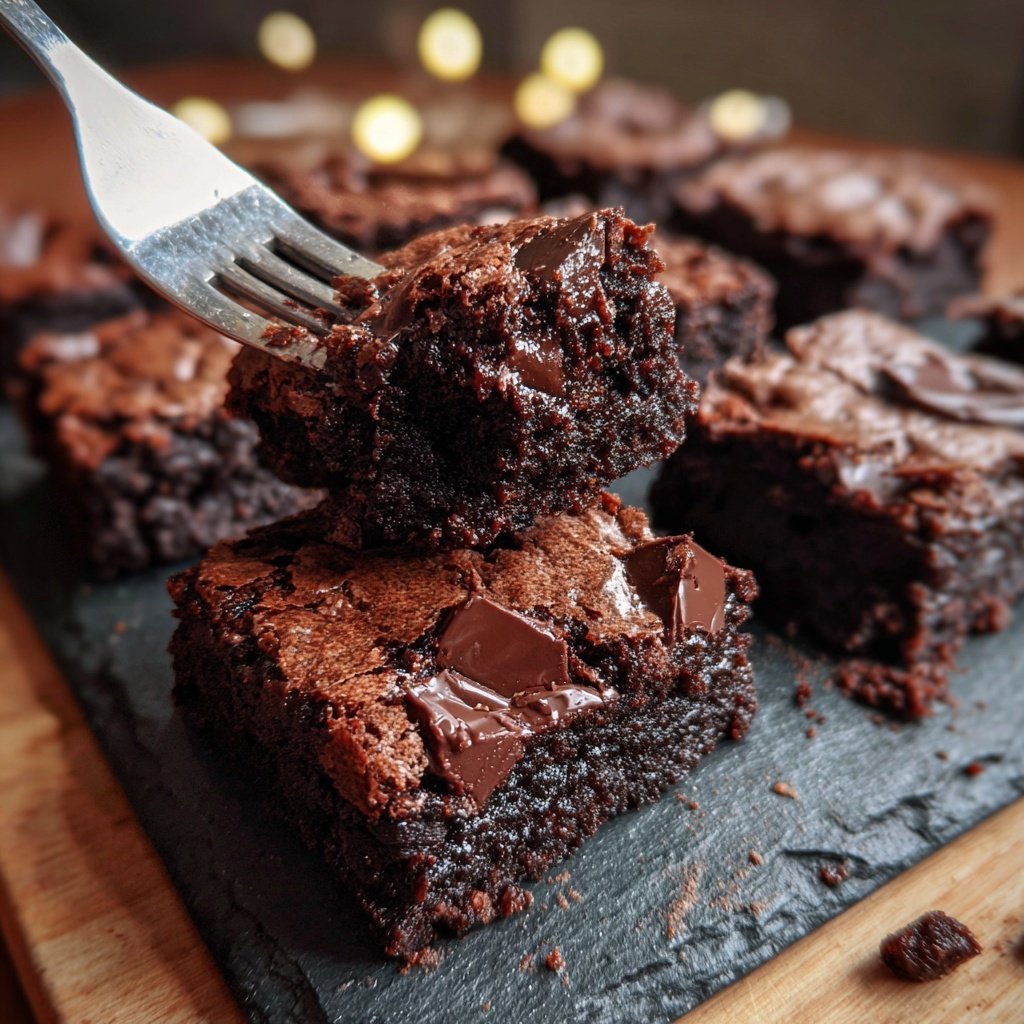 Dessert Chocolate Fudge Brownies
